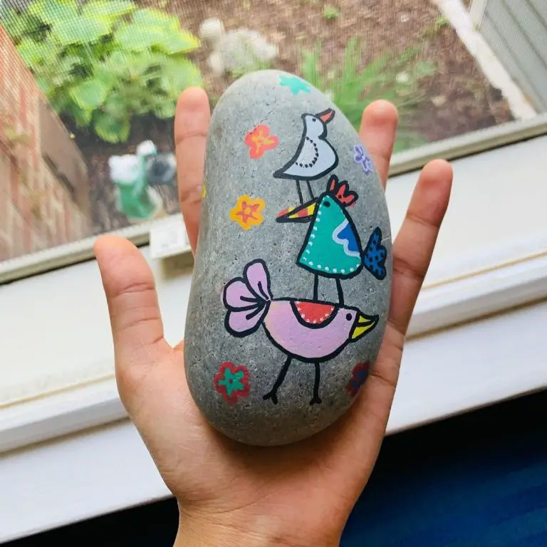 Fun Painted Pebble Inspo