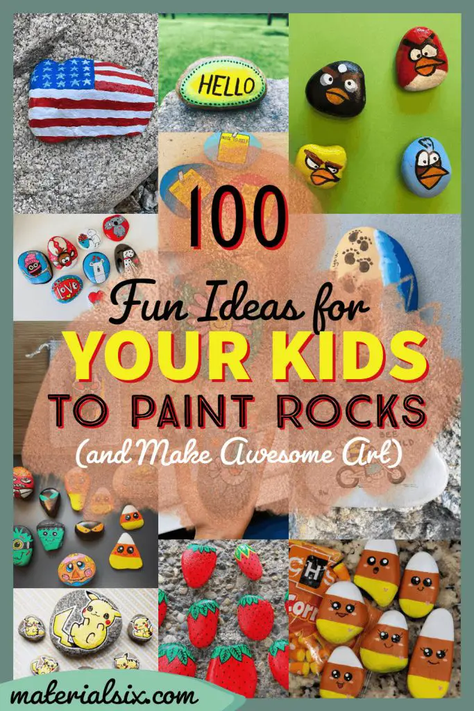 50 Rock Painting Ideas (for kids, adults, & everyone in between)