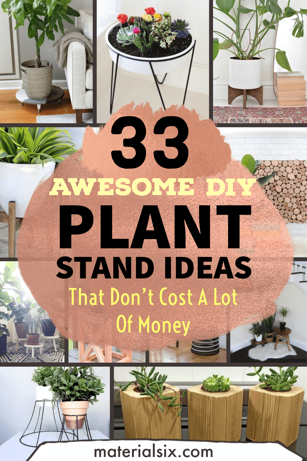 33 Awesome DIY Plant Stand Ideas That Don’t Cost A Lot Of Money