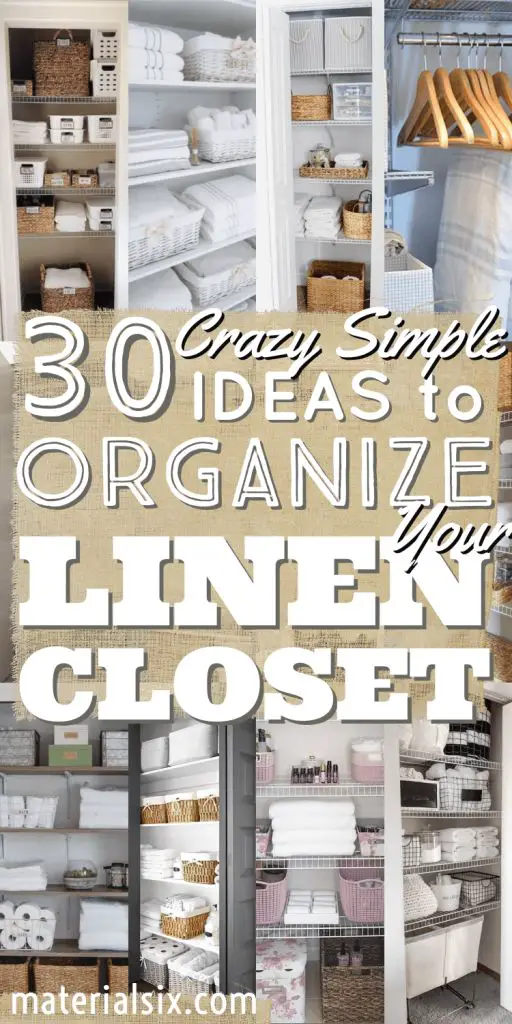  30 Ways to Organize Your Linen Closet (For Clothes and More)