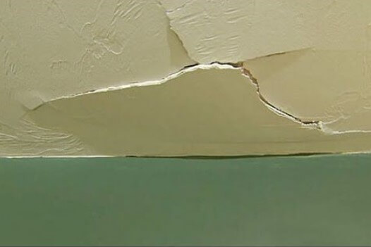 types of ceiling cracks and how to fix them