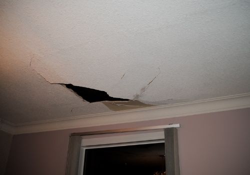 different types of ceiling cracks