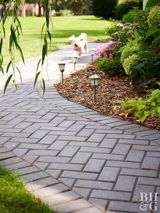 types of landscaping rocks - pavers