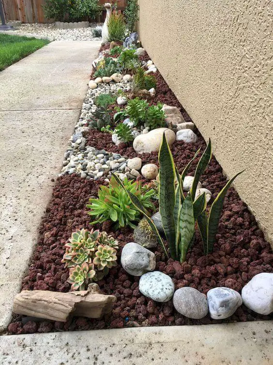 Types of rocks for landscaping - lava rocks