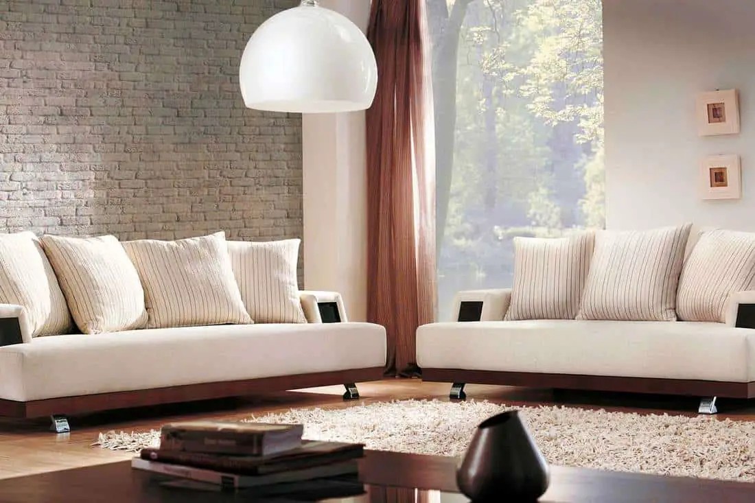 how to arrange two sofas in small living room