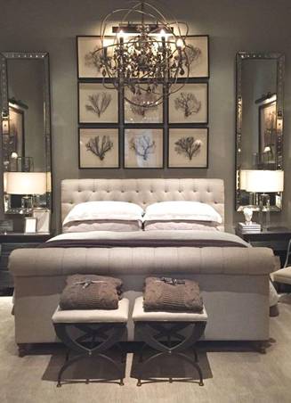 Being Symmetrical is the Key - master bedroom with sitting area ideas