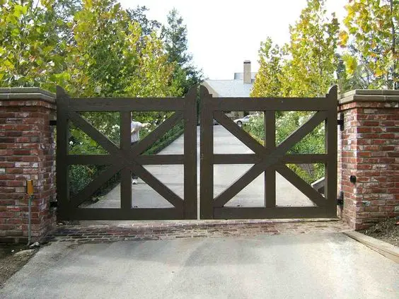 Wooden Simple Doorway