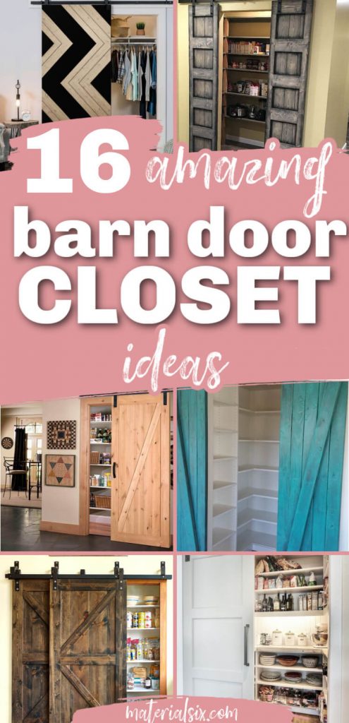16 Inspiring Barn Door Closet Ideas