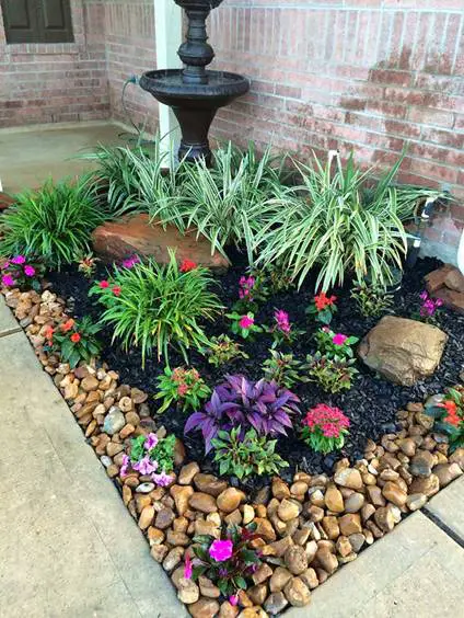  Perk It up with Water Feature - Corner Garden ideas