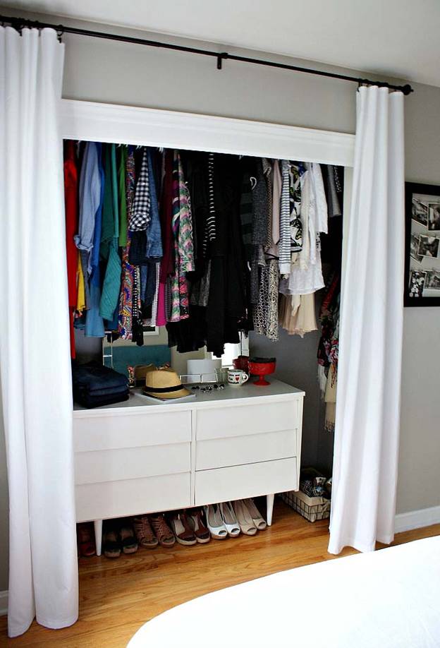 Simple Walk-in Closet