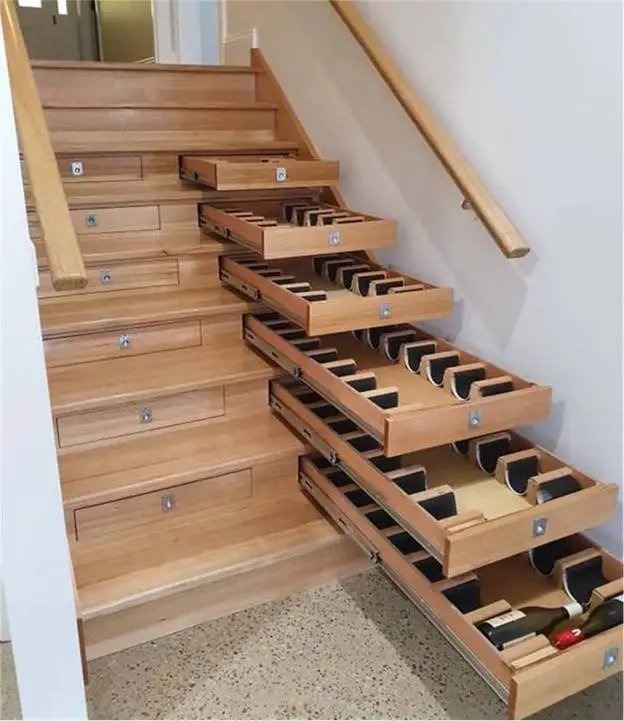 Drawers under Your Steps