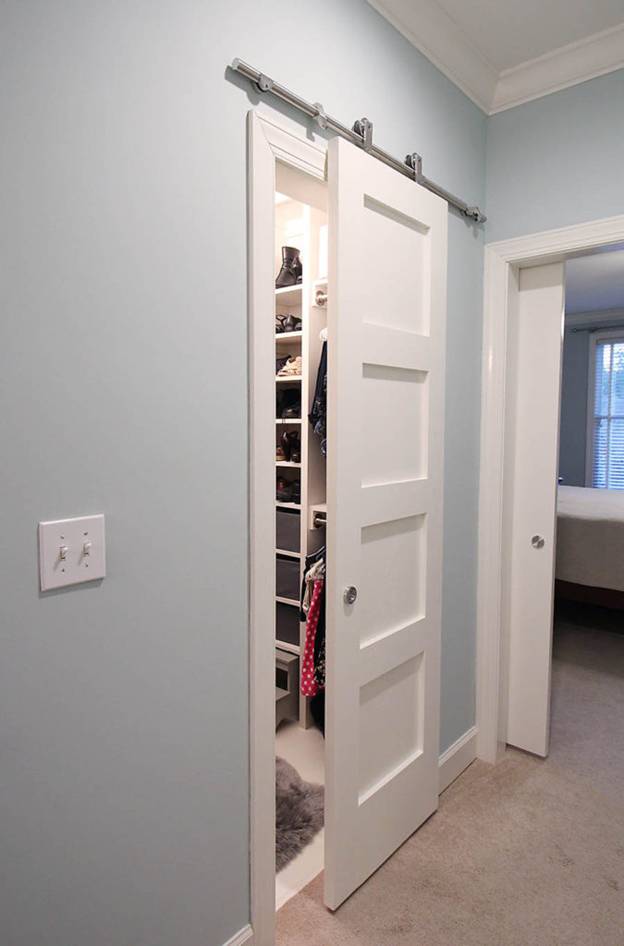 Multifunction Ideas - Barndoor Closets