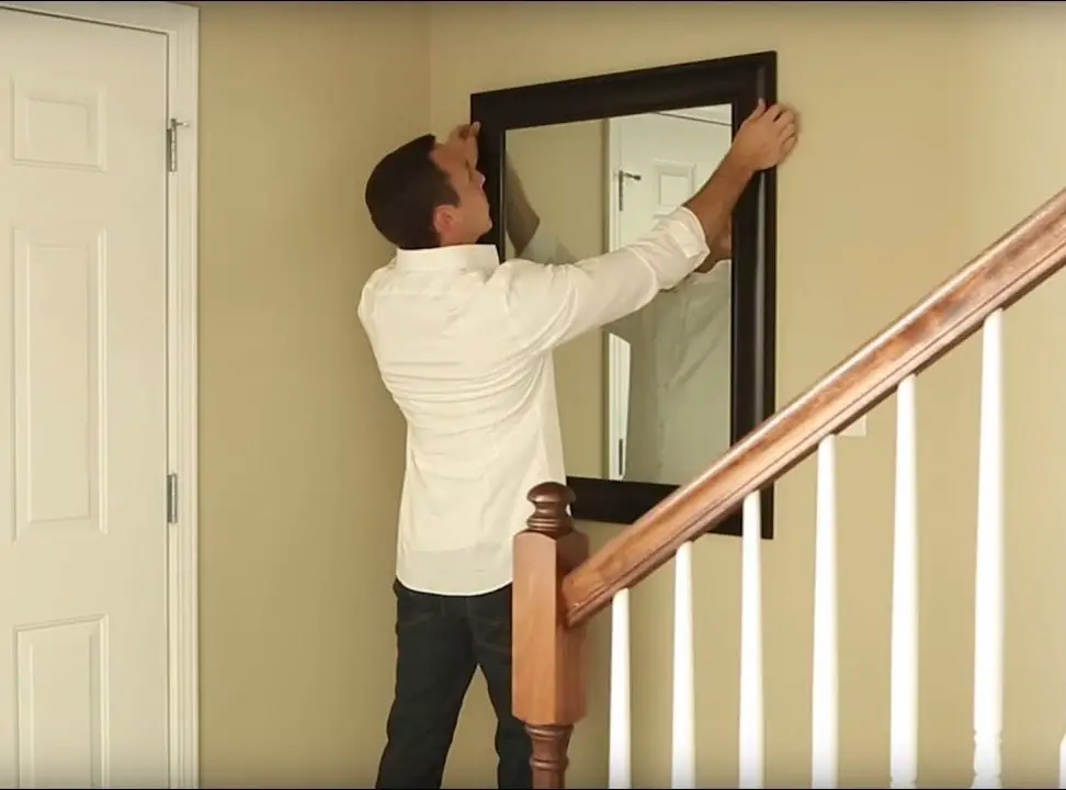 How to Hang A Heavy Mirror Without Nails (7 Effective Ways)