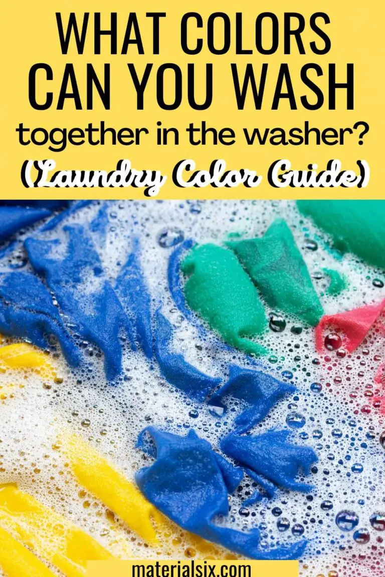 What Colors Can You Wash Together? Laundry Color Guide