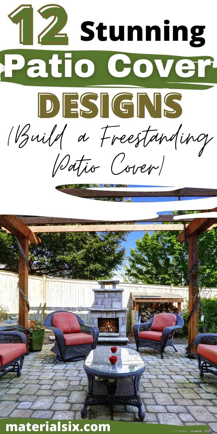 12 Stunning Patio Cover Designs (Build a Freestanding Patio Cover)