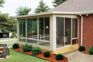 Enclosed Patio with Year-Round Sophistication