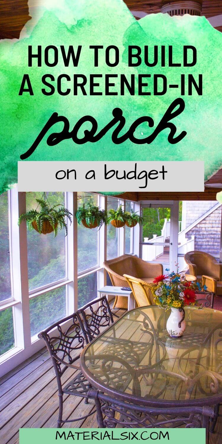 20 DIY Screened In Porch Plans How To Build A Screened In Porch