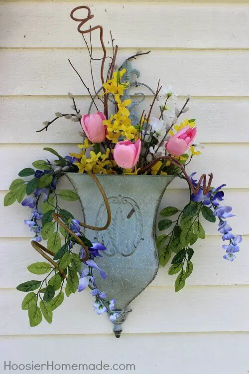 Wall-Mounted Flower Pot
