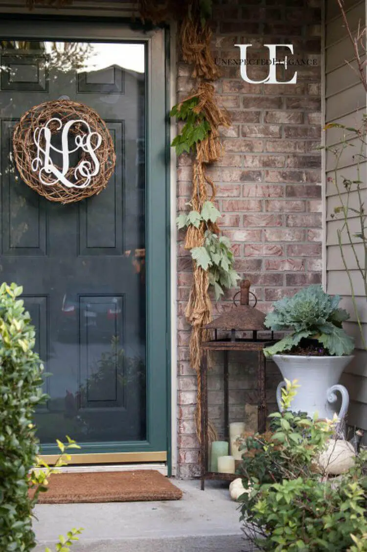 Cool Rustic Wheat Wreath