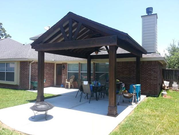 freestanding covered patio