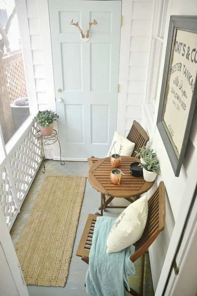 Newport Palace Porch - rustic farmhouse front porch decor