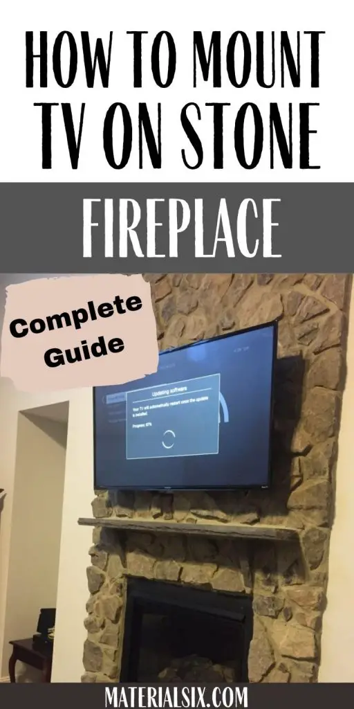 How To Mount TV On Stone Fireplace Guide)