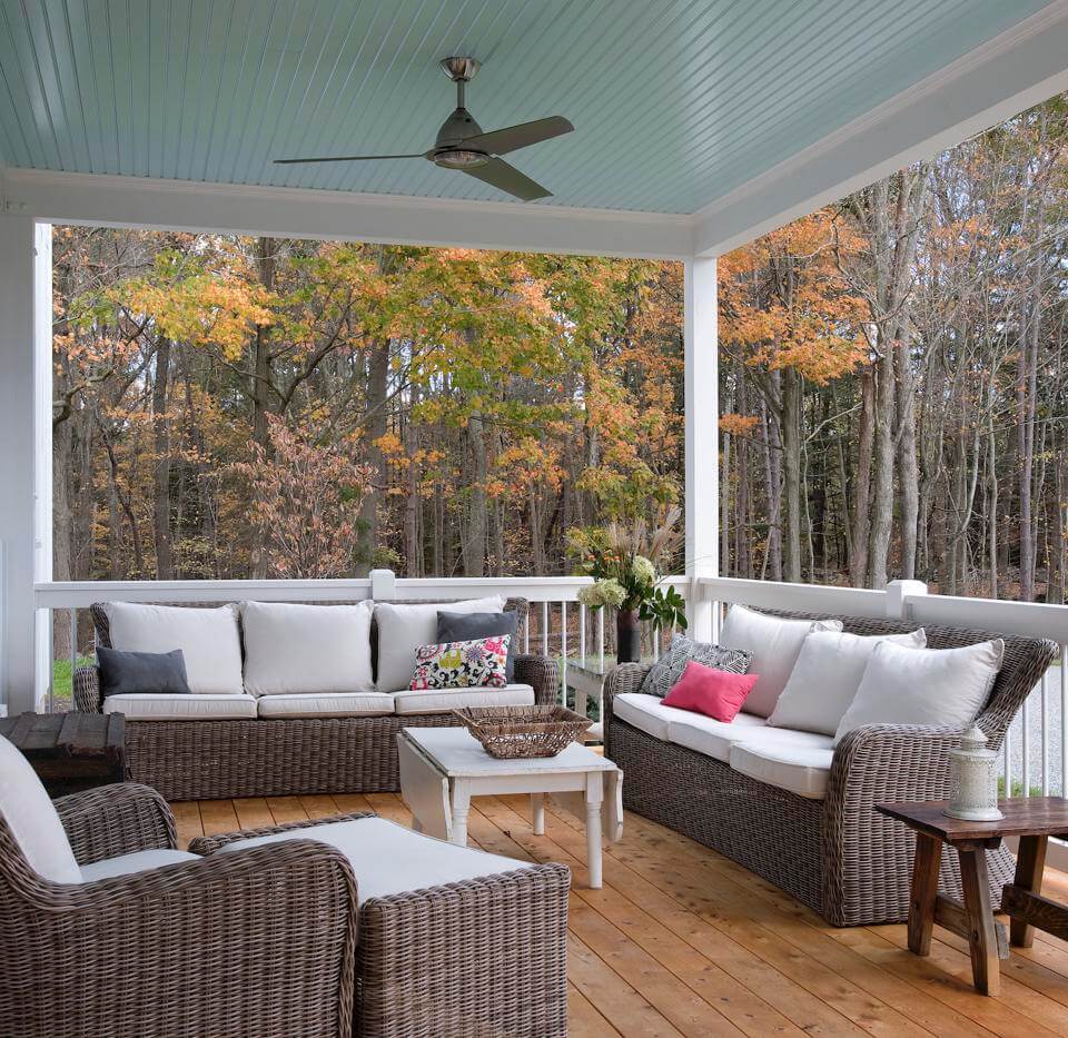 Softer Shades - Front porch paint colors