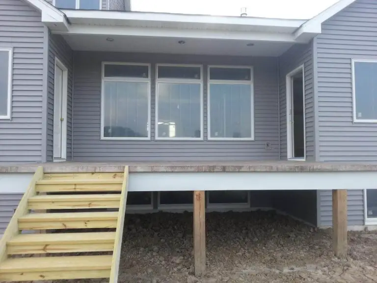 How to Build A Raised Concrete Deck Guide) MaterialSix