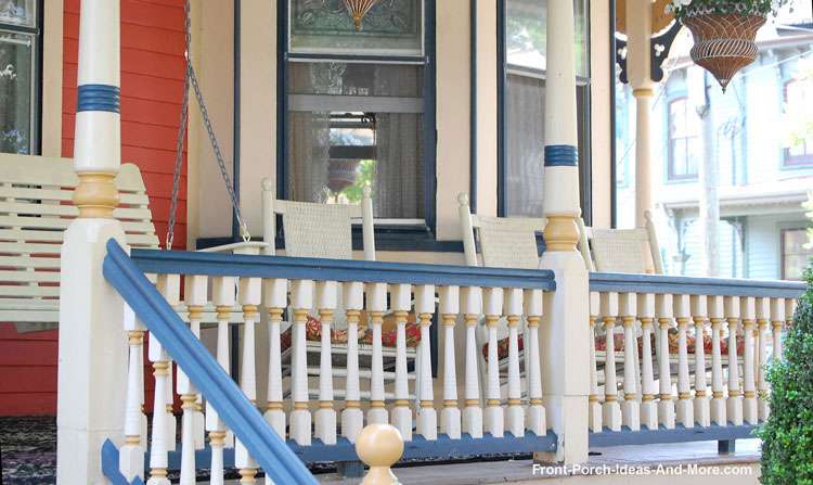 Wood porch railings materials