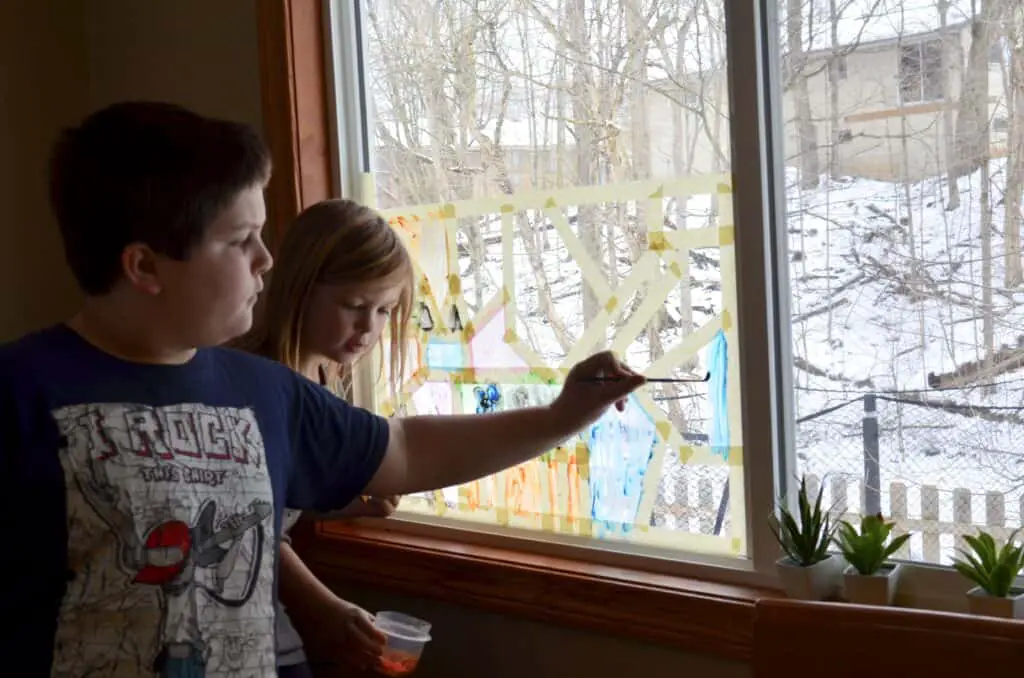 how to paint glass windows