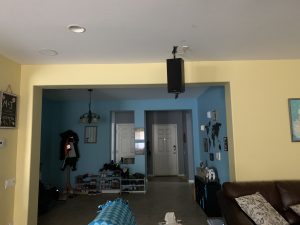 how to mount bookshelf speakers on the ceiling