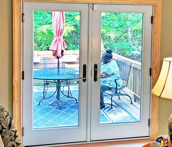  Center Swing Doors - sliding glass door alternatives