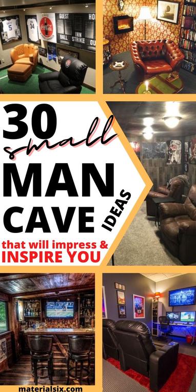 Small Man Cave Ideas that Maximize the Manliness 