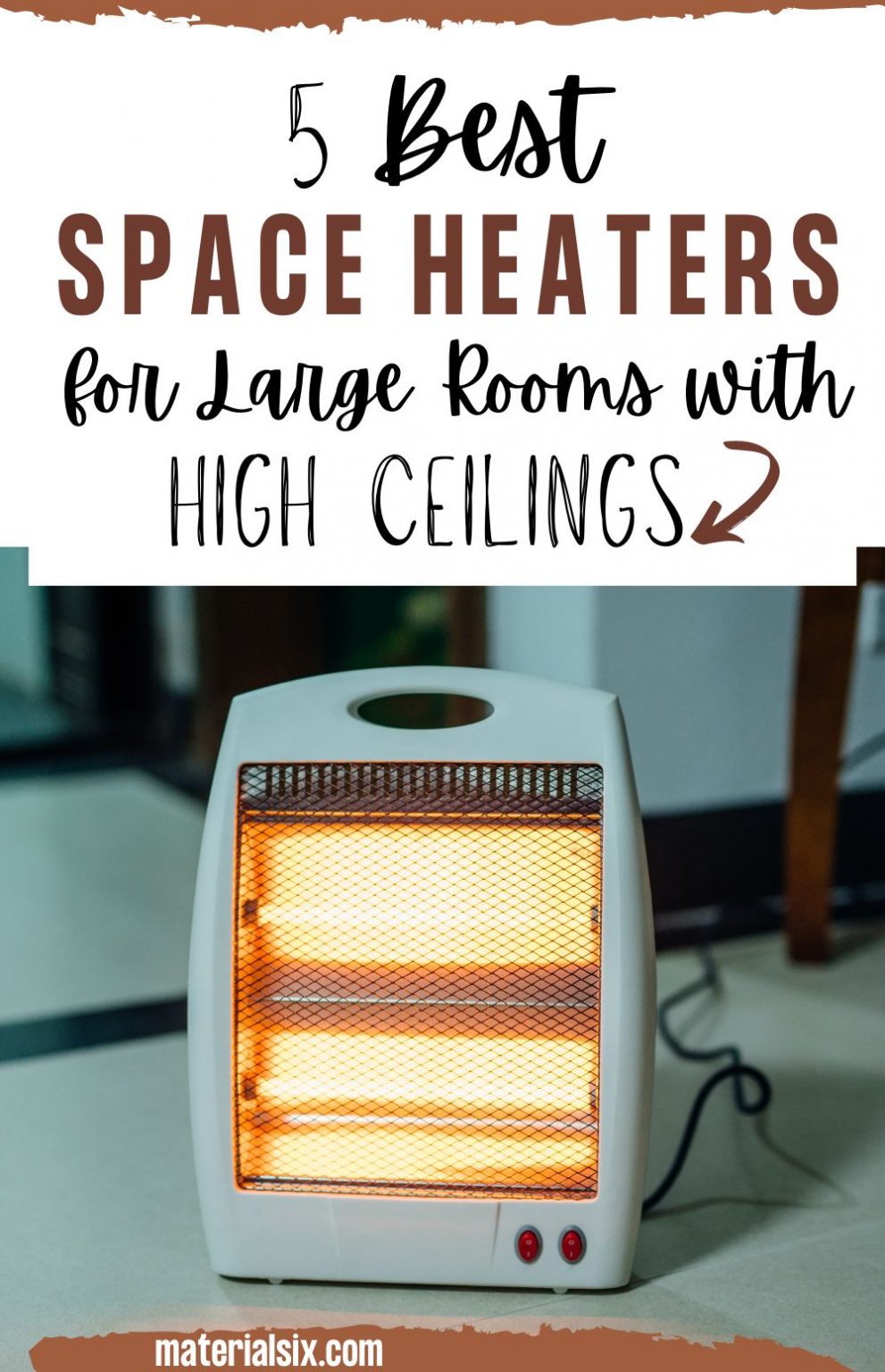 Best Radiant Heater For Large Room 5 Best Space Heaters For Large Rooms With High Ceilings