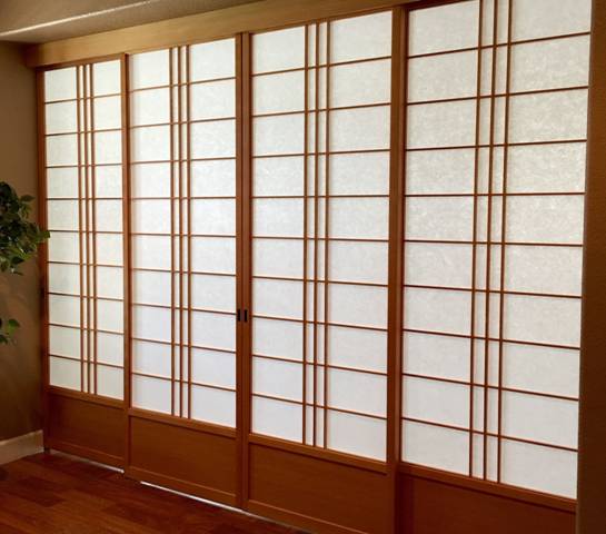 Shoji Sliding Screens - sliding glass door replacement options