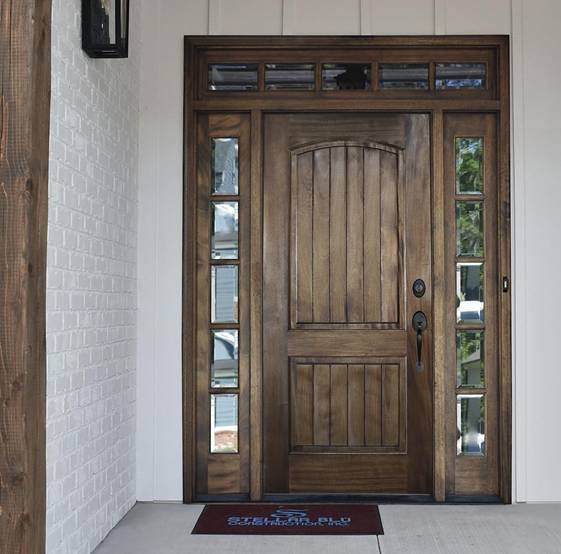 Doors with Sidelights - sliding glass door replacement options