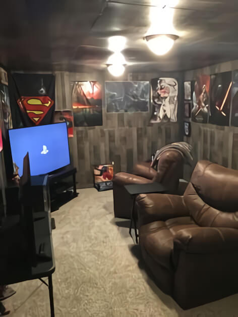 Cozy Gamers Hideout - Small Man Cave Ideas
