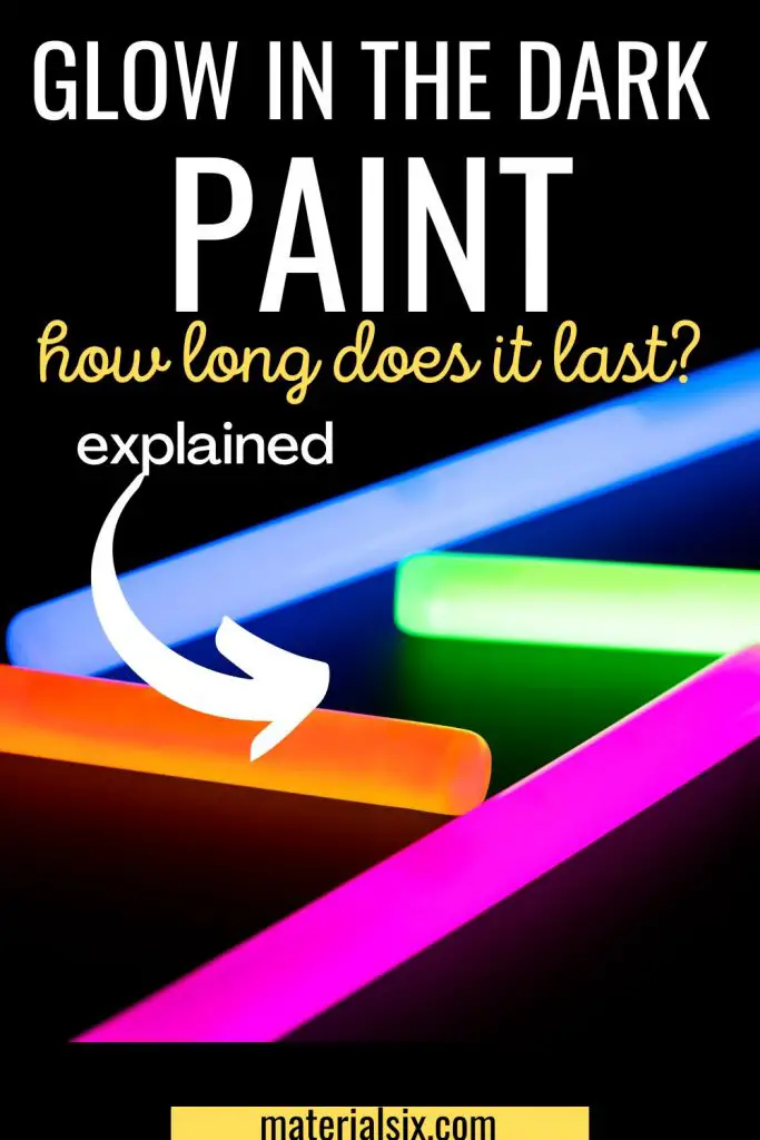 How Long Does Glow in the Dark Paint Last? (Explained)