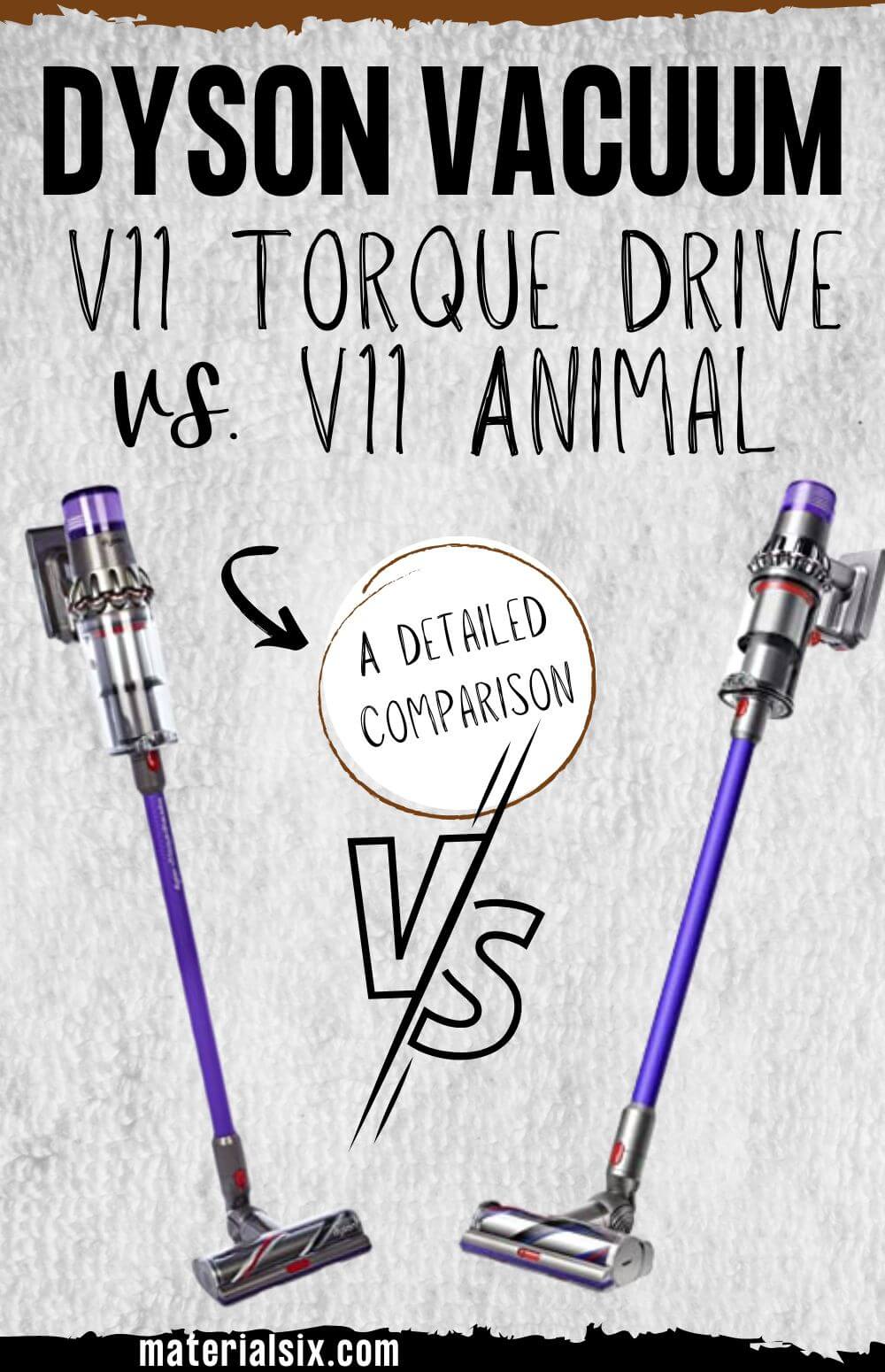 Dyson V11 Torque Drive VS Animal