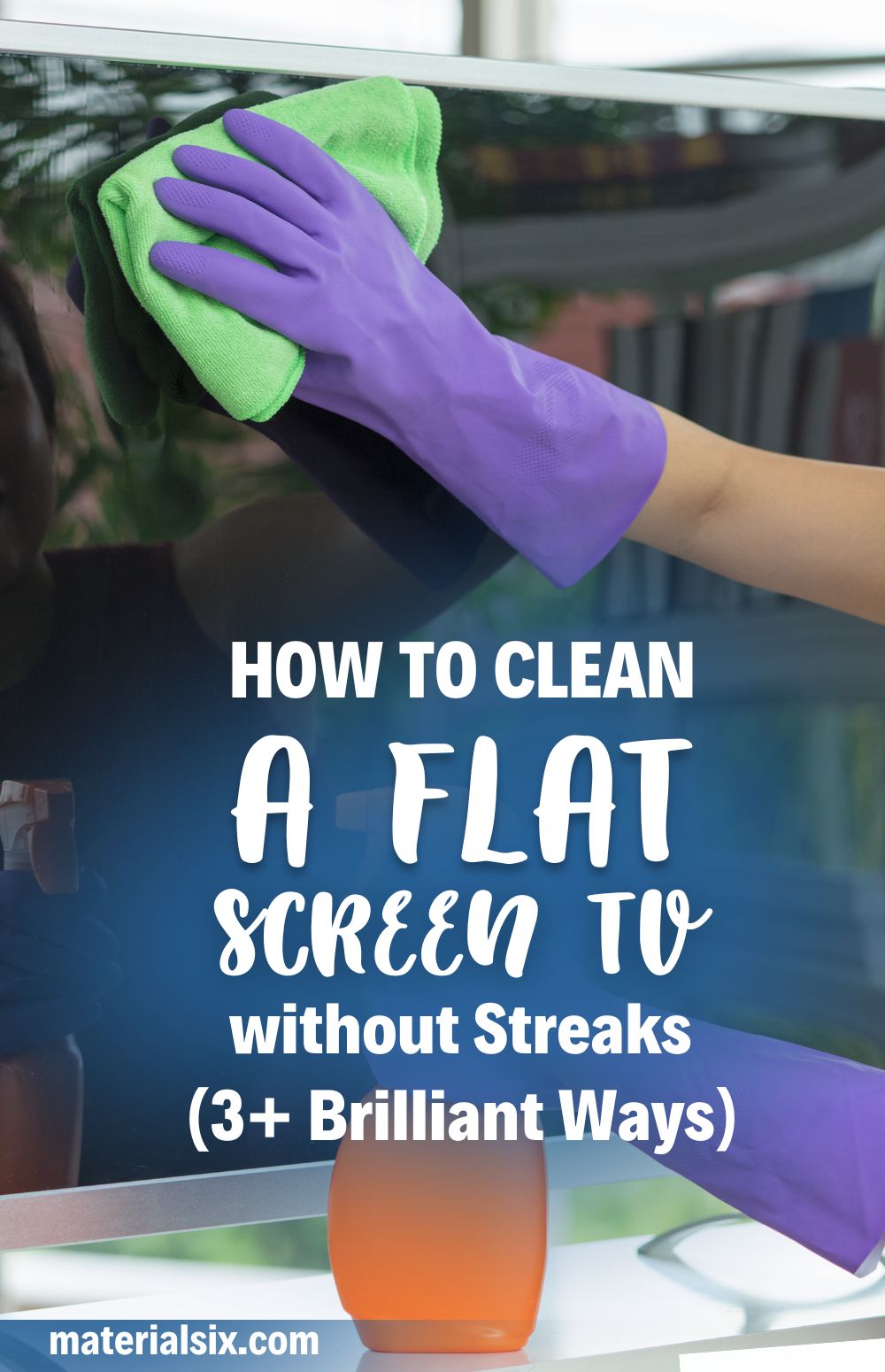 How to Clean a Flat Screen TV without Streaks