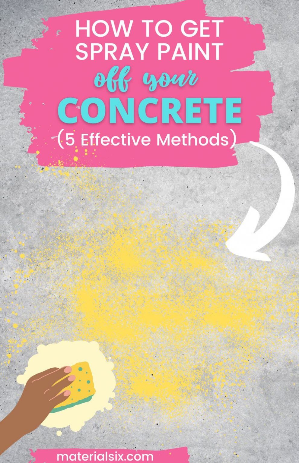 how-to-get-spray-paint-off-concrete-5-effective-methods