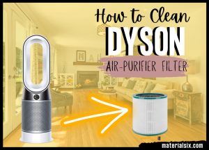 how to clean dyson air purifier filter