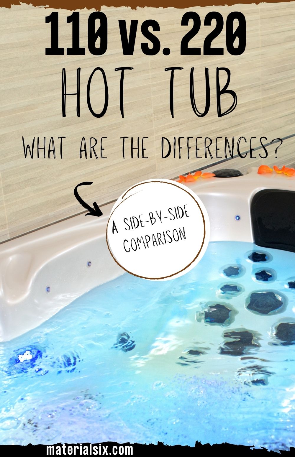 110 vs. 220 Hot Tub