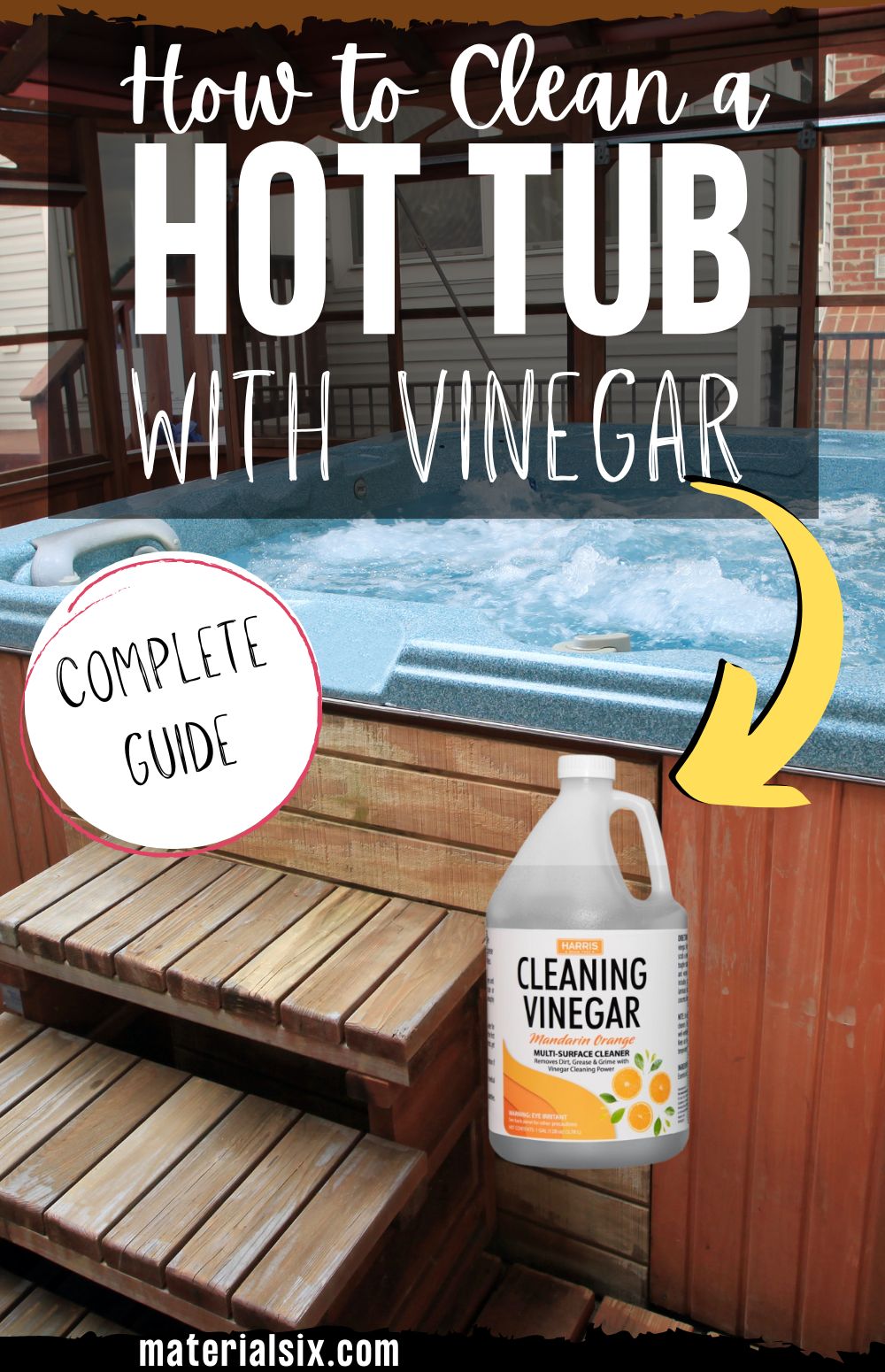How to Clean a Hot Tub With Vinegar A Complete Guide