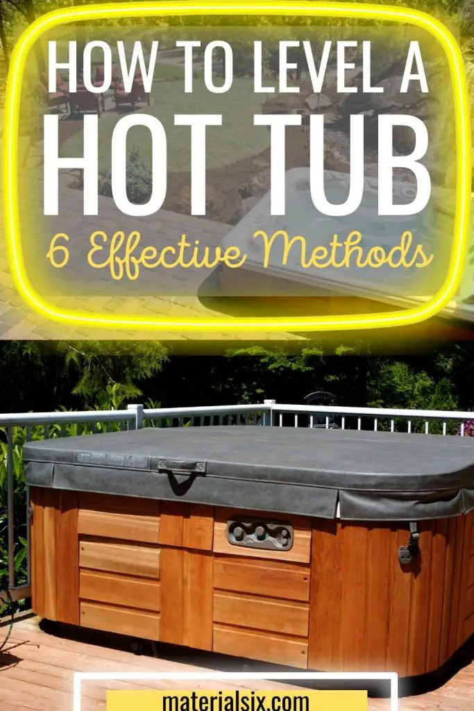 How to Level a Hot Tub A Complete Guide MaterialSix