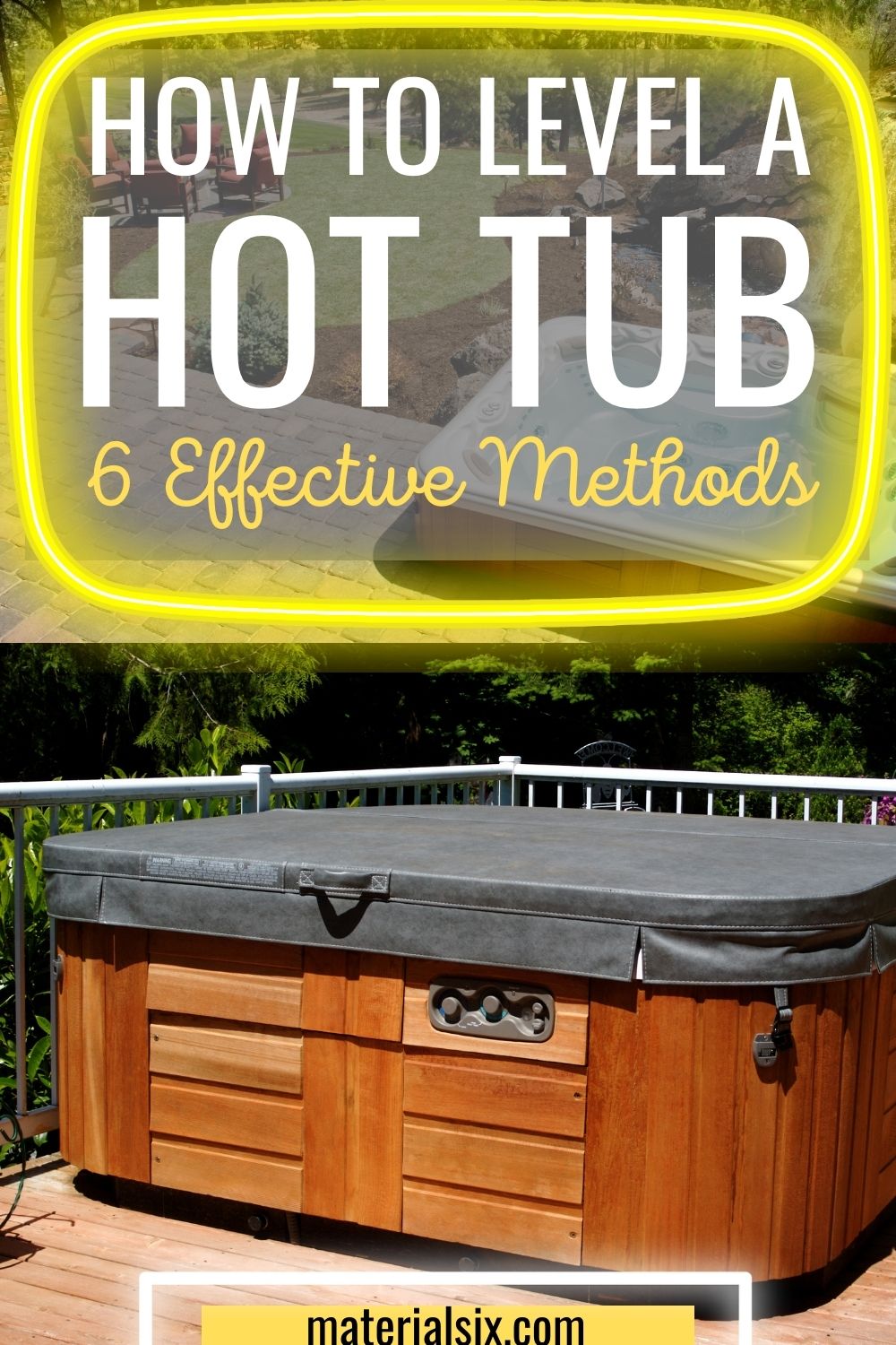 How to Level a Hot Tub