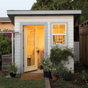 32 Backyard Shed Office Ideas to Spark Your Work Mood