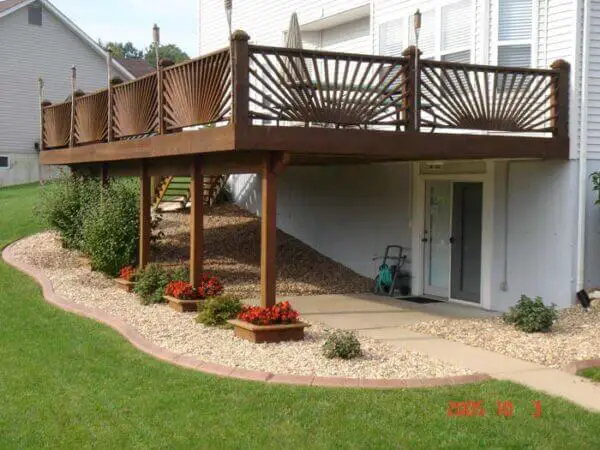 Under low deck ideas