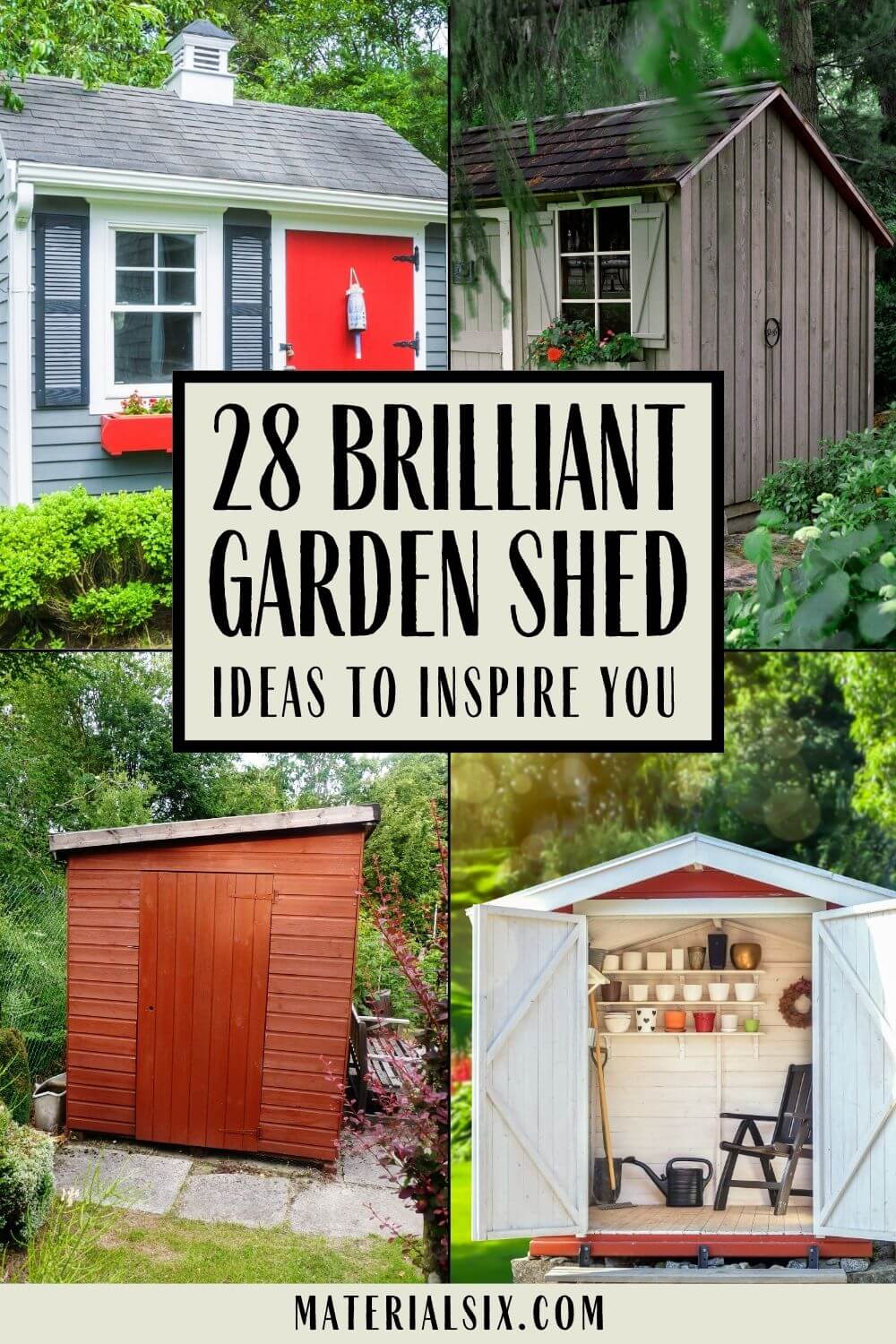 28 Brilliant Garden Shed Ideas to Inspire You (1)