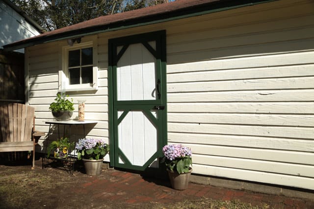 Closed Dutch Style Shed Door